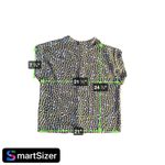 CAbi Clover Dots Silk Blouse Women's Multicolor Polka Dot Short Sleeve Sz Small Photo 2