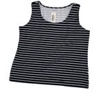 Charter Club  Plus Size Striped Tank TOP Intrepid B Photo 2