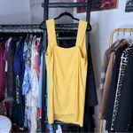 Reformation  Alora Mini Dress Dandelion Yellow Photo 11