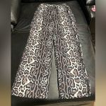 Commense Leopard Print Women's Pants Brown Size XS Photo 3