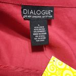 Dialogue  Red Blazer Large NWT Photo 2