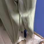 Jaclyn Smith Elegant Sage Green Women's Top  VTG Church Blouse & Pant Set Grandma Photo 9