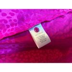 Candie's Hot Pink Size Medium cheetah blouse, Mob Wife Animal Print Photo 3