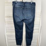 Torrid  Skinny Premium Super Soft High Rise 3 Button Jegging Blue Distressed-16R Photo 1