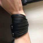 Etsy Genuine Leather Layered Rope Wrap Bracelet or Collar Necklace Photo 7