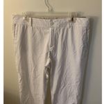 Ashworth  Womens Size 10 EU 14 Pants Crop Golf White Pockets Capri Photo 2