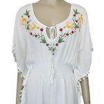 Francesca's Darla Bird Embroidered Swim Coverup Photo 4