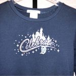 Disney  Parks Navy Diamond Celebration 60 Years Embellished Sweatshirt Size XS Photo 6