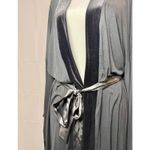 Vintage Jonquil By Diane Samandi for Neiman Marcus Black Kimono Robe sz. L Size L Photo 3