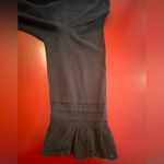 Phool open jacket Womans Size XL Black Cotton Lightweight eyelet artsy boho Photo 10