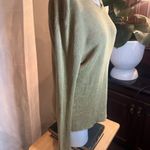 Ralph Lauren Linen Gold V-Neck Sweater Photo 1