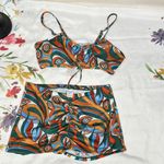 Colorful Patterned Swim Cover Photo 9