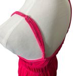 Ciao Lucia NWT Fabia Velour Dress Women’s Size Small Hibiscus Pink Midi Photo 9