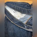 Old Navy The Diva Straight Leg Stretch Denim Jeans, Dark Wash Blue, Size 6 Long Photo 3