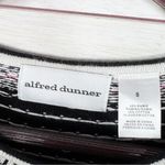 Alfred Dunner Embroidered Snowman Polka Dot Holiday Christmas Sweater Black S Photo 8