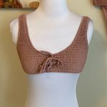 Topshop  Shirred Bikini Rose Top size 6 Bottoms size 4 Photo 1