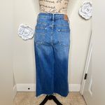 Judy Blue NTM: Medium Wash Dixie Jeans Wide Leg Cropped with Raw Hem Sz 9/29 Photo 9