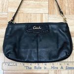 Coach 1941 Black Leather Wristlet Mini Bag Photo 5
