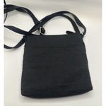 MultiSac Crossbody Purse Nylon and Faux Leather Several Compartments Black Photo 2