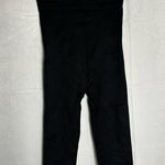 Blanqi Black Maternity Pregnancy Cropped Shaper Leggings Size Medium Photo 1