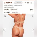 SKIMS NWT  Fits Everybody Triangle Bralette Photo 1