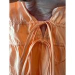 ALC Frank A.L.C. Lucca Coral Ruffle Tiered Mini Dress With Plunge Neckline Size 2 Photo 6