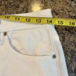 Good American  White High Rise Tie Ankle Straight Leg Jeans Size 4 27 Photo 9
