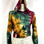 525 America Revolve Dip Dye French Terry Hoodie Amber Multi S Green Photo 1