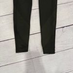 Senita Athletics Green Seamless Striped Waist High Rise Active Leggings Size S Photo 1