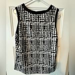 Calvin Klein Check Sleeveless Top Photo 1