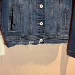 ZARA  Women’s Distressed Denim Jacket Jean Jacket Coat Size Small Photo 5