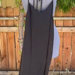 MLV Collection MLV black silk Dorane T-Back Halter Mini dress XS Photo 9