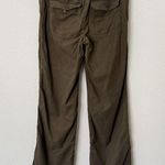 J.Crew [] Olive Green City Fit Straight Leg Utility Pants Belted Roll Tab Size 4 Photo 1