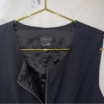 Theory  Bonbi Wool Ameera Fabric Zipper Front Fit Flare Sleeveless Dress Photo 12