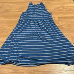 Romeo + Juliet Couture  women’s blue and white striped top size medium Photo 6