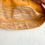 Outdoor Voices  | Flow Freedom Athletic Crop Tank Top in Yellow Sunset Size Small Photo 4