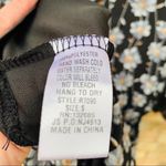 Entro Black Floral Print Romper Photo 5