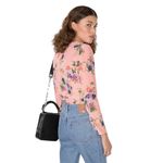 & Other Stories & OTHER STORIES Women's Floral Fairy Core V-Neck Tie Up Silk Blouse Size 4 Photo 2