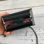 Jessica McClintock Vintage  Mini Chain Bag Black 100% Satin Photo 2