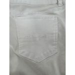 Soho Jeans Embellished Boyfriend Distressed White Denim Jeans Size‎ 8 Photo 5