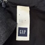 Gap  Fit Flare Ballet Tank Dress Size 2‎ Black Gray Linen Colorblock Fairy Grunge Photo 8