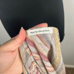 White + Warren One Size open front sweater / shrug neutral color linen blend Pink Photo 5