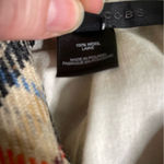Marc Jacobs  Checked Wool Double Breasted‎ Peacoat Size Medium Photo 11