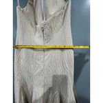 Halston Heritage  Size 4 Halter Neck Textured Fit &‎ Flare Dress Photo 8