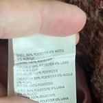 Anthropologie  Maeve Extended Shoulder Button Front Pink Tweed Vest Size Small Photo 4