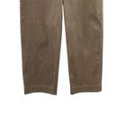  SPANXsupersmooth Stretch Twill Cropped Wide Leg Pant Brown Size Medium Photo 5