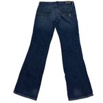 American Eagle Vintage  Mid Rise‎ Flare Blue Denim Jeans Women's Size 4 Reg. Y2K Photo 3