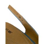 Apt. 9 Blue  Open Toe Wedges High Heels Beach Coastal Vacation Party Photo 6