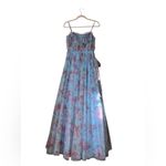 City Studios City Studios Juniors’ Blue Floral-Print Bustier Prom Gown size 5/6 NWT Photo 3