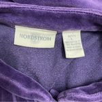 Nordstrom Vintage 90s Velour Maxi Dress Women’s Size LP Large Purple Amethyst Photo 6